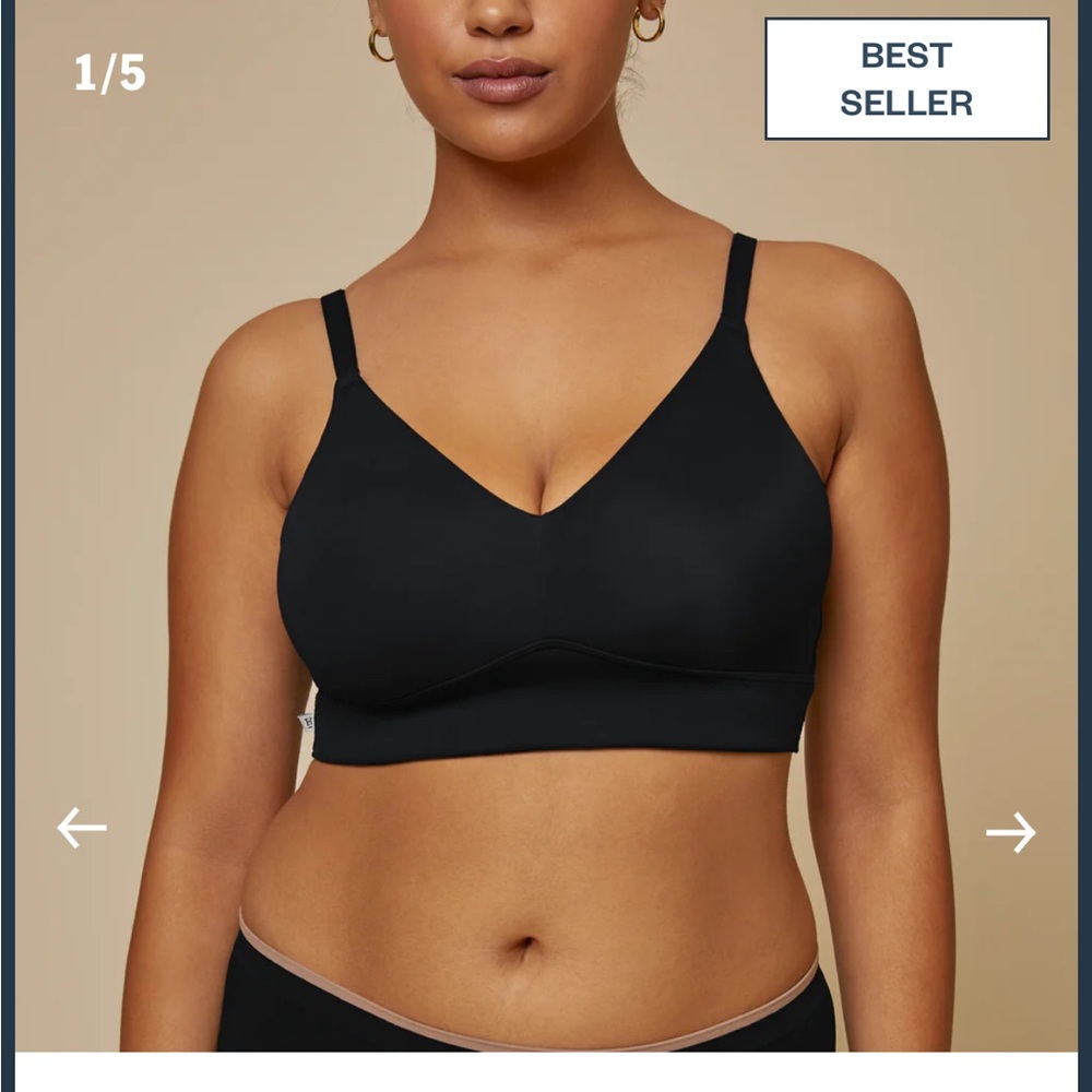 Harper Wilde Bliss Triangle Bralette, black, 2XL